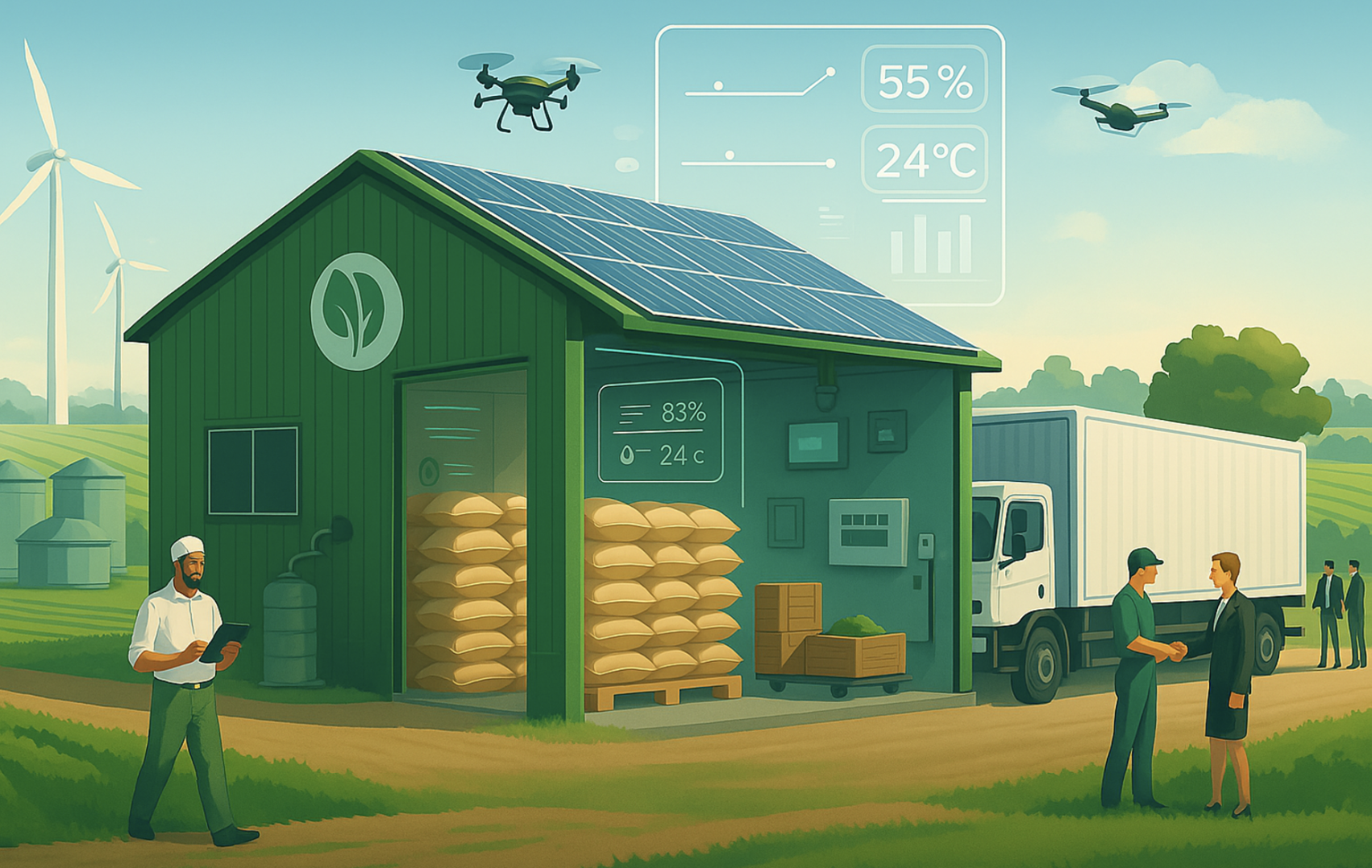 Why Green Warehousing Is the Future of Agri Infrastructure?